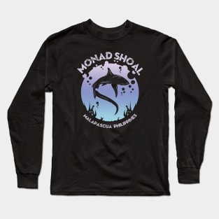 Shark Diving At Monad Shoal Long Sleeve T-Shirt